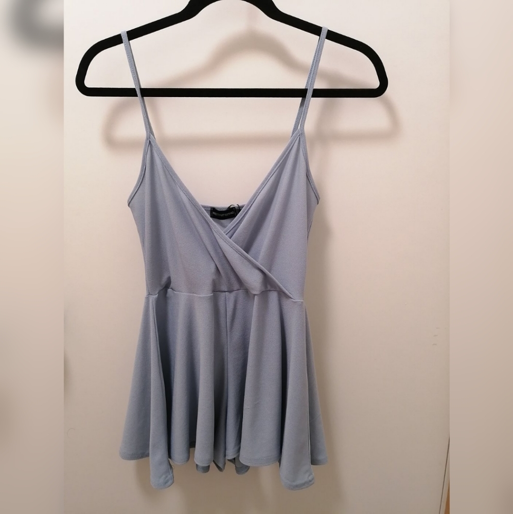 Baby Blue Shorts Onesie